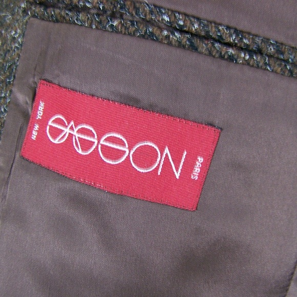 Sasson Richard Brent Mens Wool Blend Jacket L 46 - Picture 4 of 6